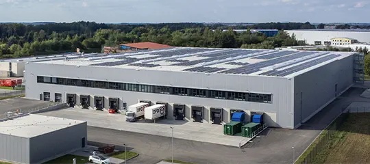 Neues Logistikzentrum in Großschirma
